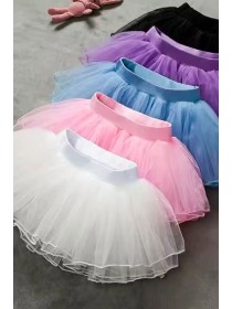 Біла ошатна спідниця пачка на дівчинку